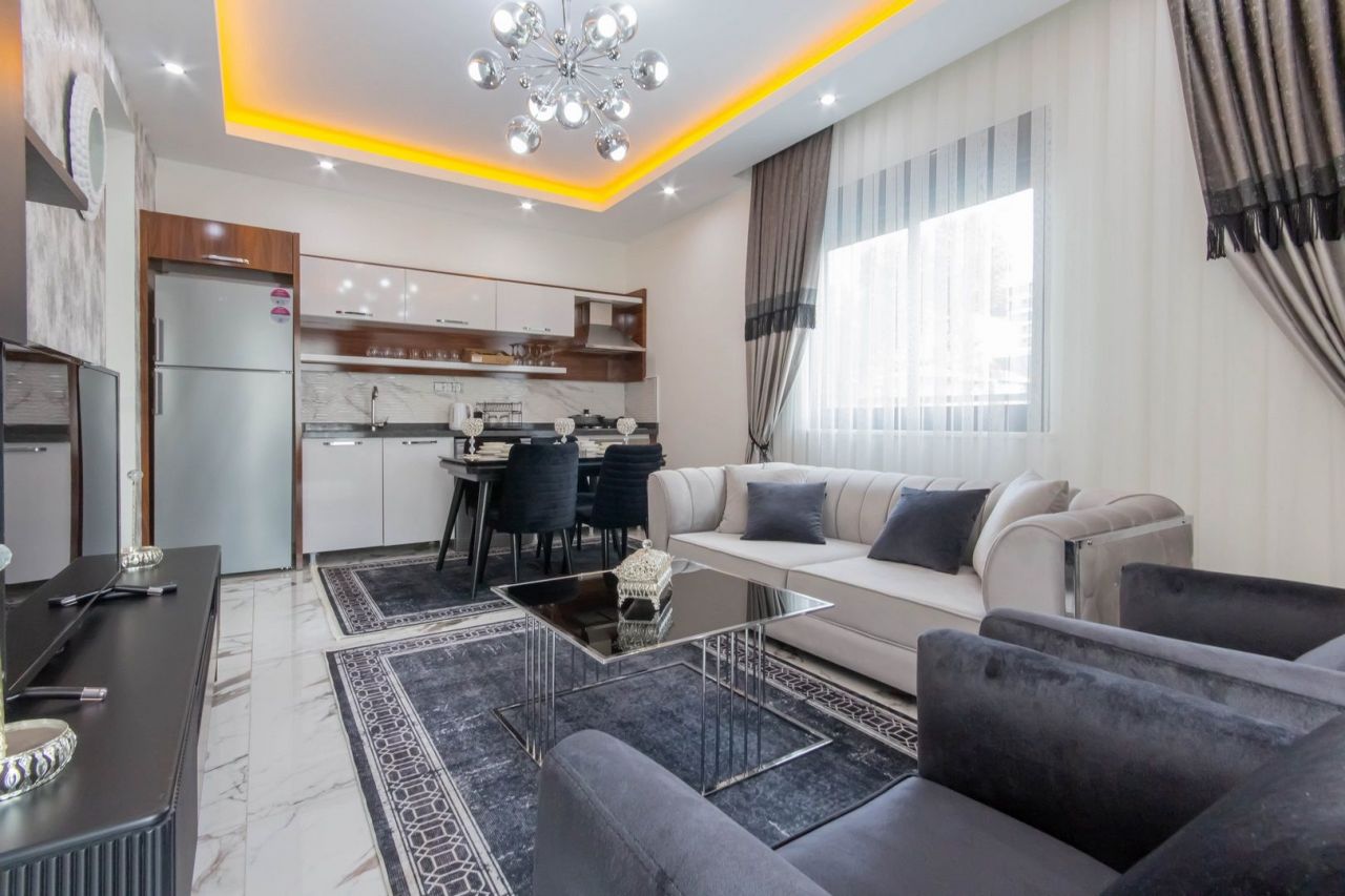 Квартира в Алании, Турция, 60 м² - фото 6