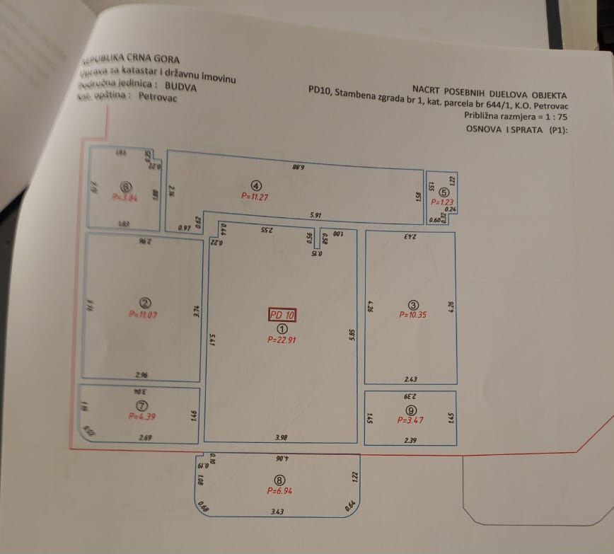 Квартира в Петроваце, Черногория, 75 м² - фото 13