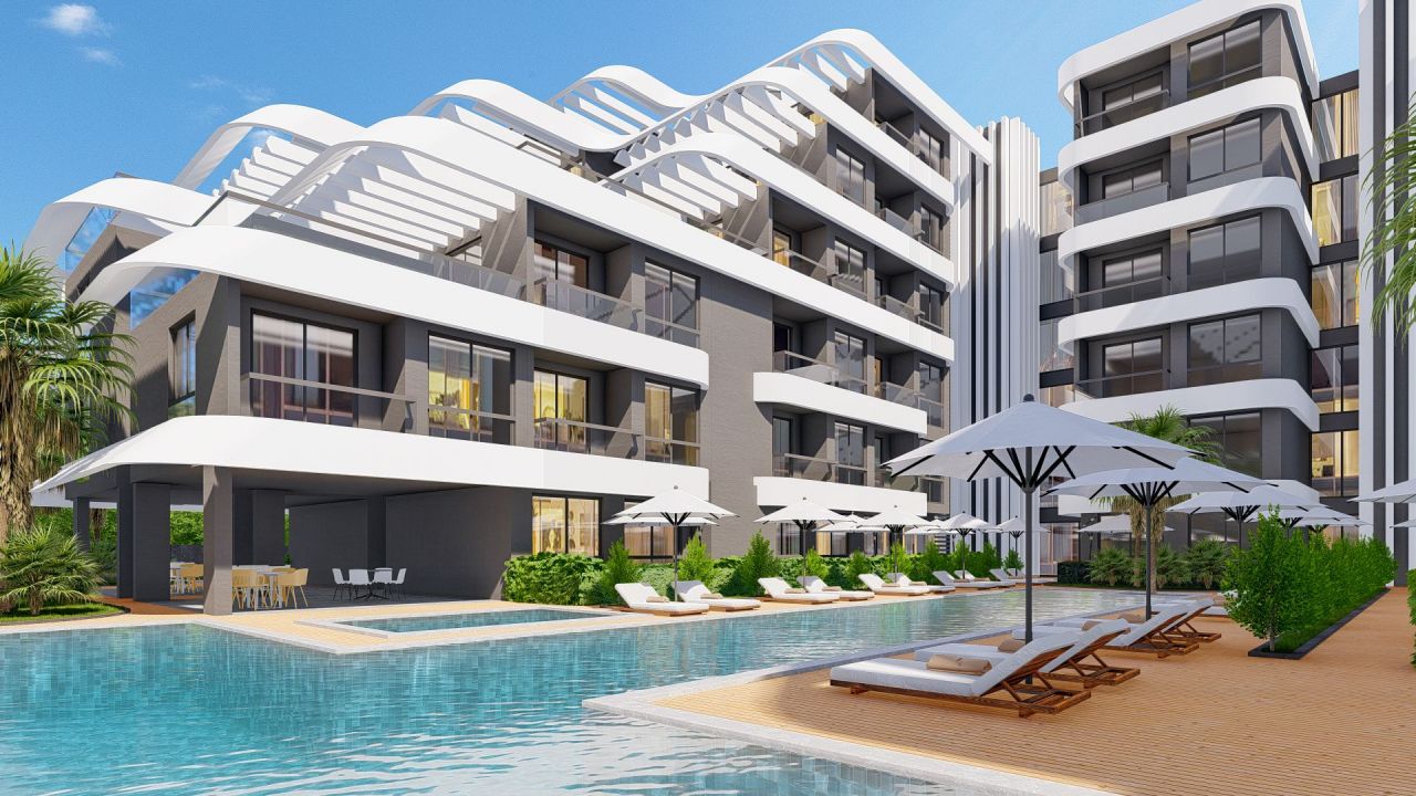 Апартаменты в Анталии, Турция, 94 м² - фото 1
