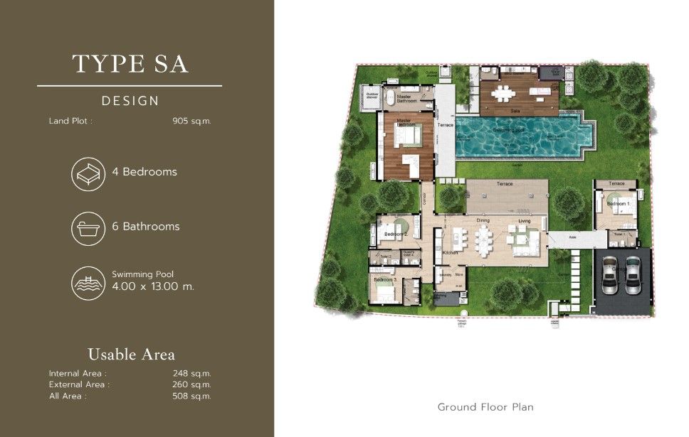 Вилла на острове Пхукет, Таиланд, 329 м² - фото 17