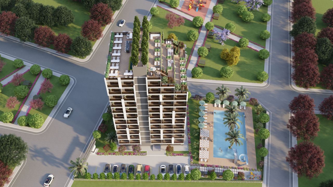 Студия в Мерсине, Турция, 43 м² - фото 2