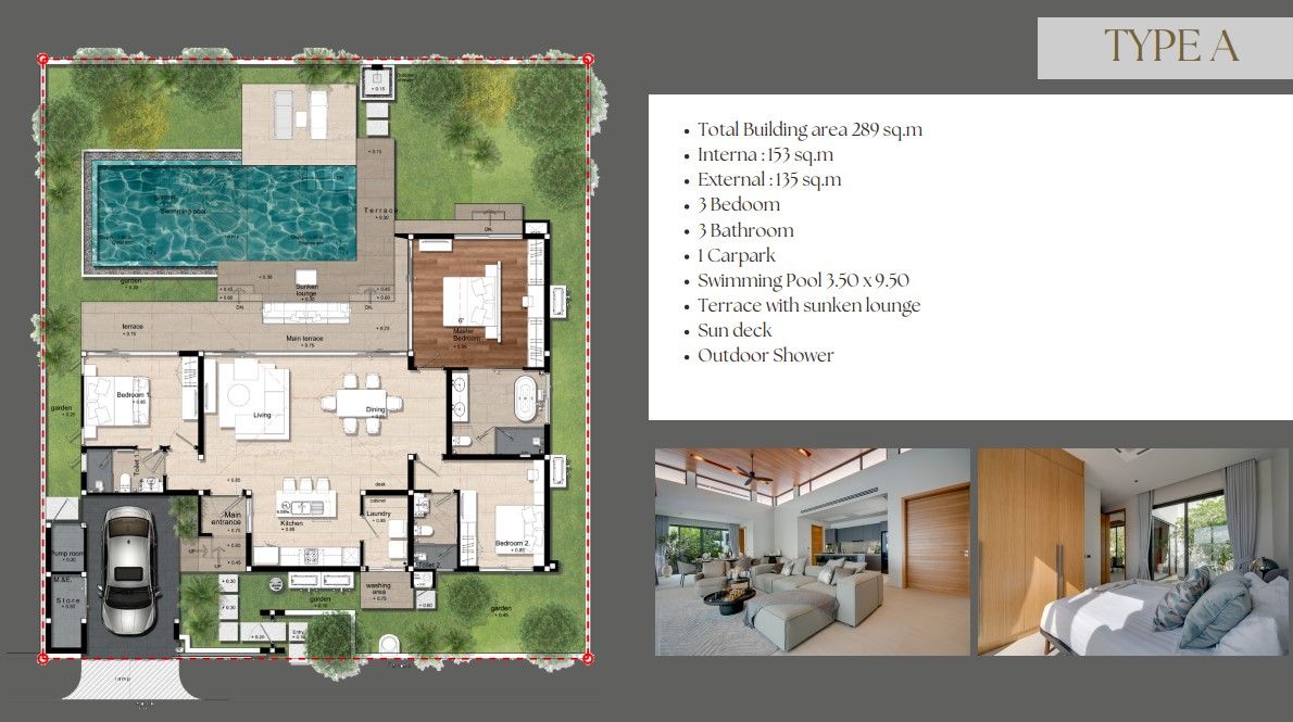 Вилла на Пхукете, Таиланд, 288 м² - фото 3