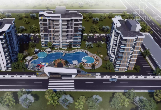 Квартира в Анталии, Турция, 72 м² - фото 2