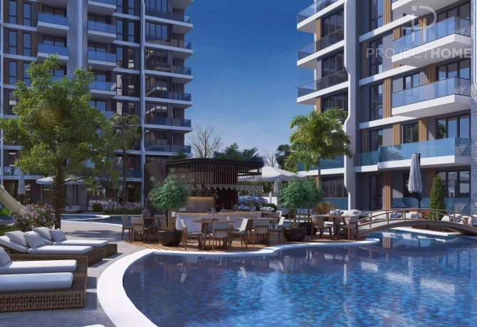 Квартира в Анталии, Турция, 72 м² - фото 6