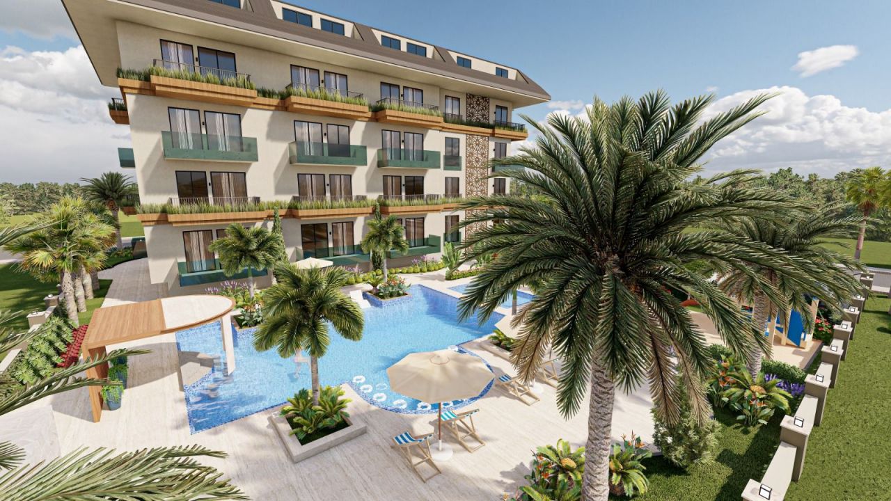 Апартаменты в Алании, Турция, 52 м² - фото 3