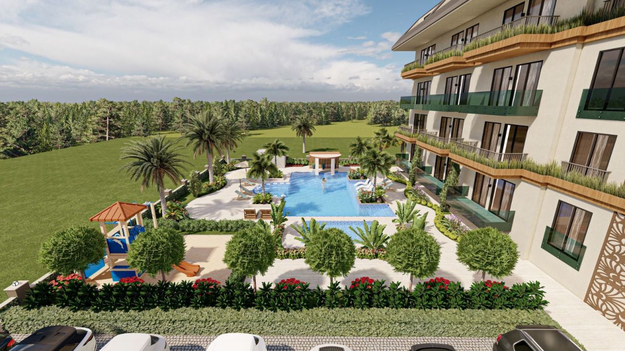 Апартаменты в Алании, Турция, 52 м² - фото 4