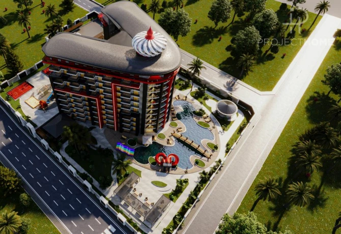 Пентхаус в Газипаше, Турция, 189 м² - фото 1