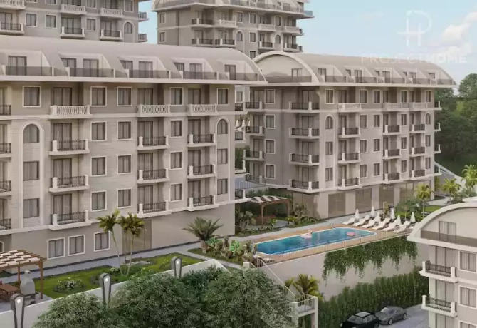 Пентхаус в Конаклы, Турция, 214 м² - фото 1