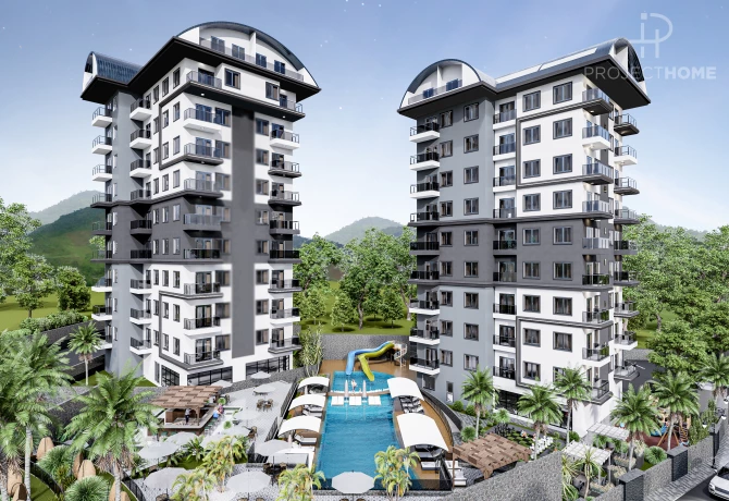 Пентхаус в Авсалларе, Турция, 92 м² - фото 1