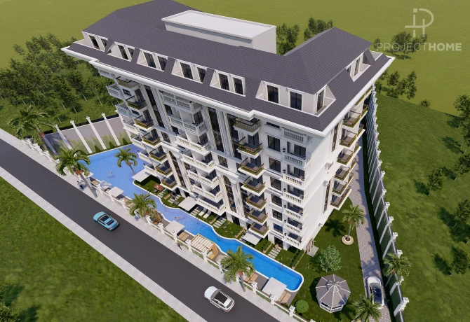 Пентхаус в Авсалларе, Турция, 77 м² - фото 8