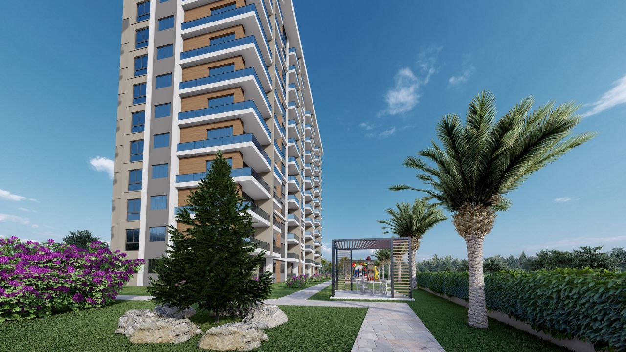 Квартира в Мерсине, Турция, 66 м² - фото 3