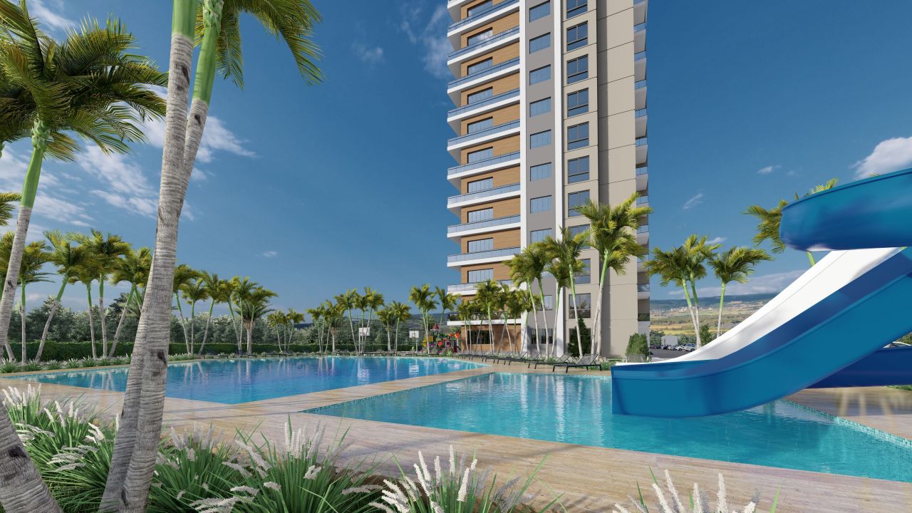 Квартира в Мерсине, Турция, 66 м² - фото 12