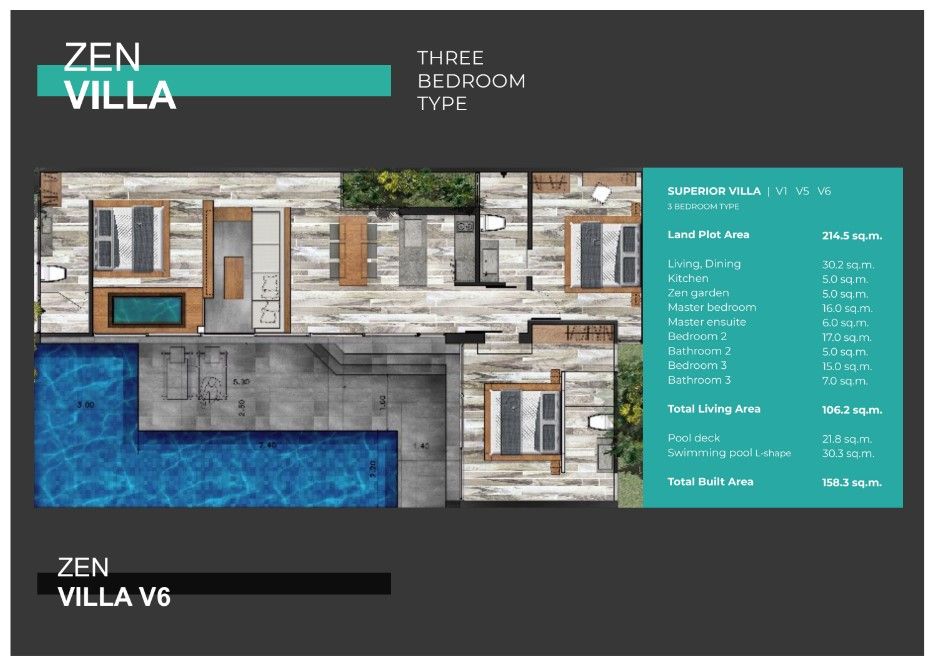 Вилла на острове Пхукет, Таиланд, 158.3 м² - фото 7