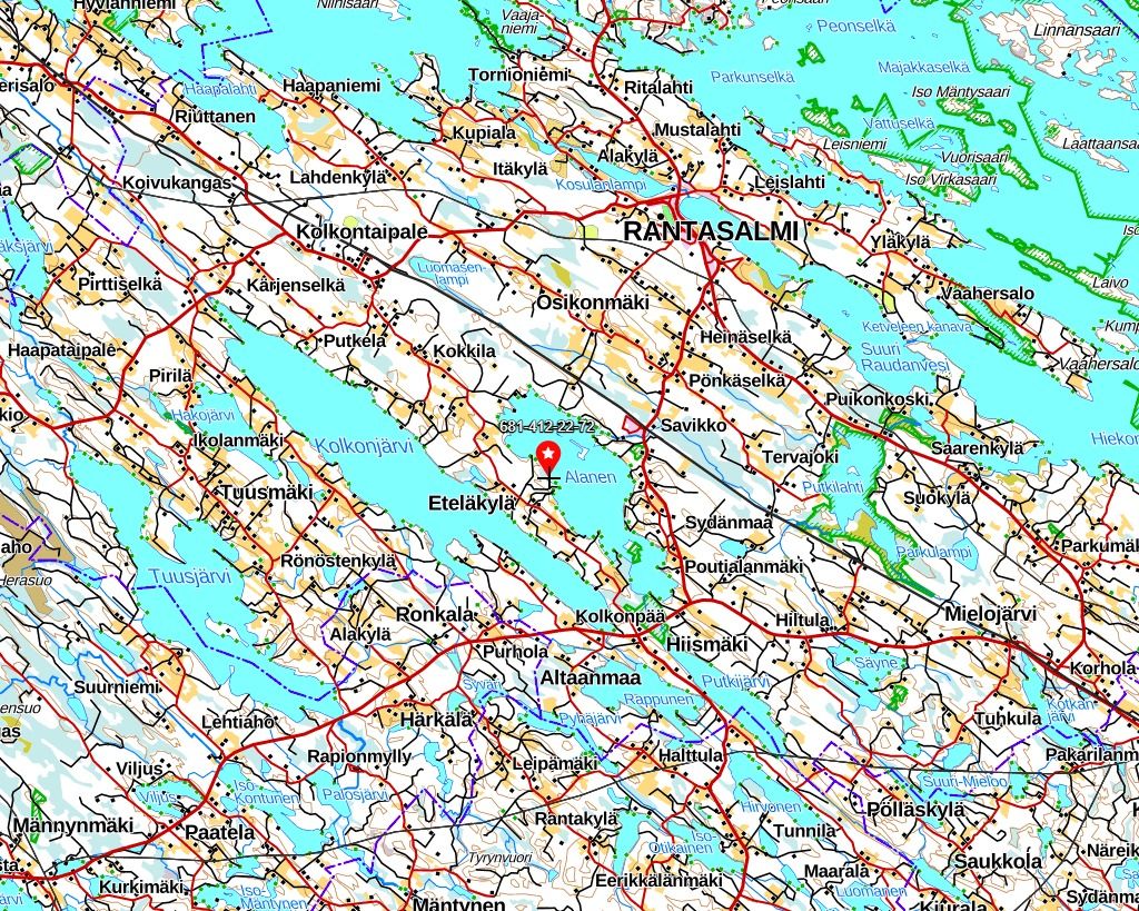 Земля в Рантасалми, Финляндия, 5 520 м² - фото 5