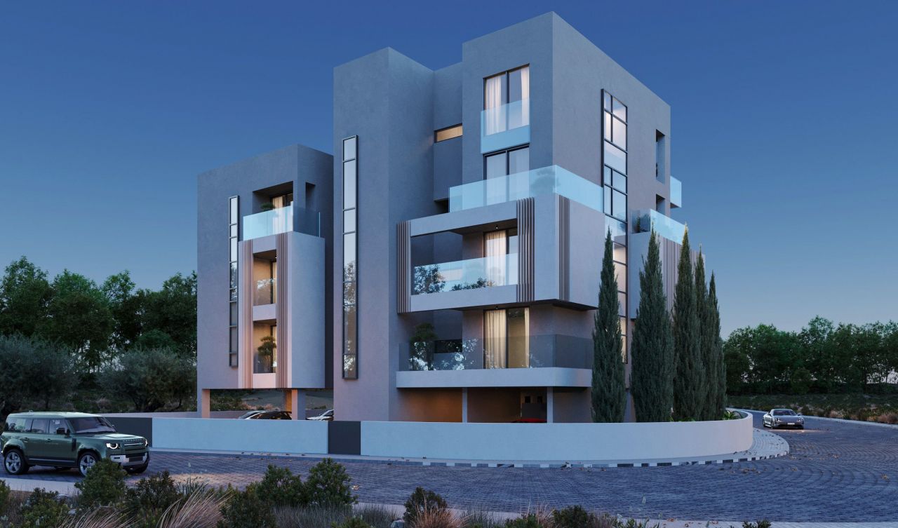 Апартаменты в Пафосе, Кипр, 50.53 м2 - фото 1