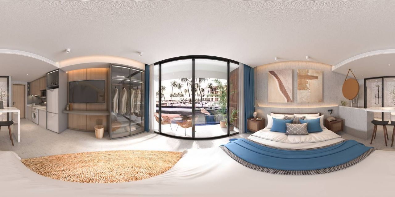 Апартаменты на острове Пхукет, Таиланд, 33.66 м² - фото 10