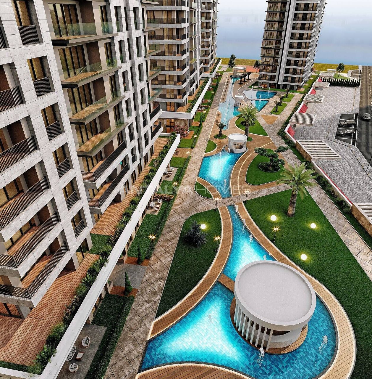 Апартаменты в Бейликдюзю, Турция, 225 м² - фото 1
