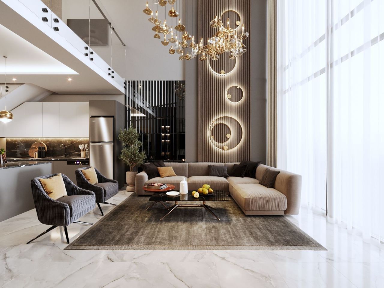 Квартира в Газипаше, Турция, 46 м² - фото 13