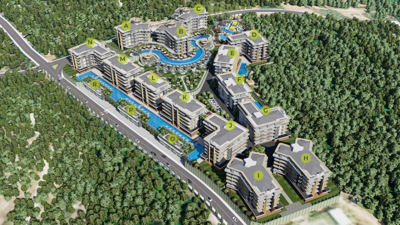 Квартира в Кестеле, Турция, 60 м² - фото 4