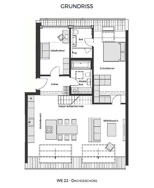 Квартира в Берлине, Германия, 48 м² - фото 17