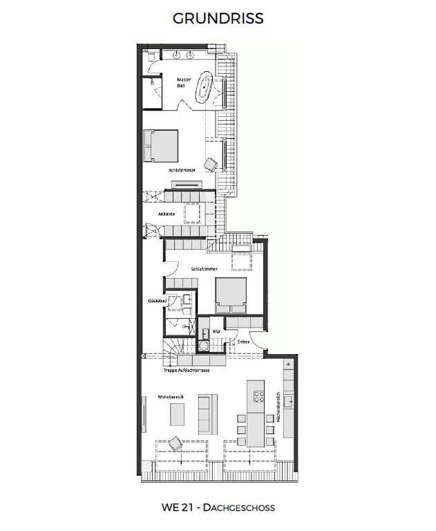 Квартира в Берлине, Германия, 48 м² - фото 16