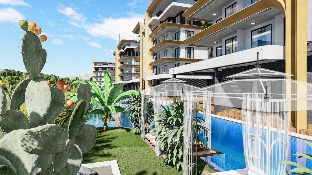 Квартира в Алании, Турция, 60 м² - фото 7