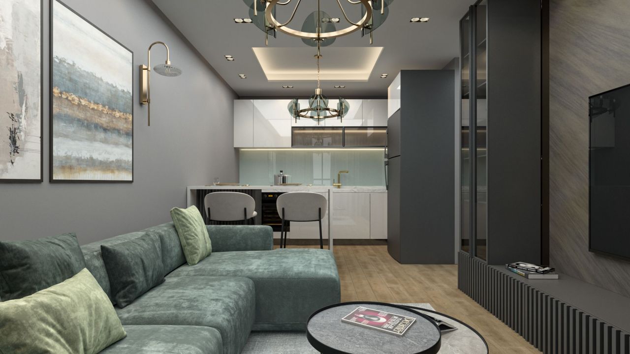 Квартира в Мерсине, Турция, 45 м² - фото 8