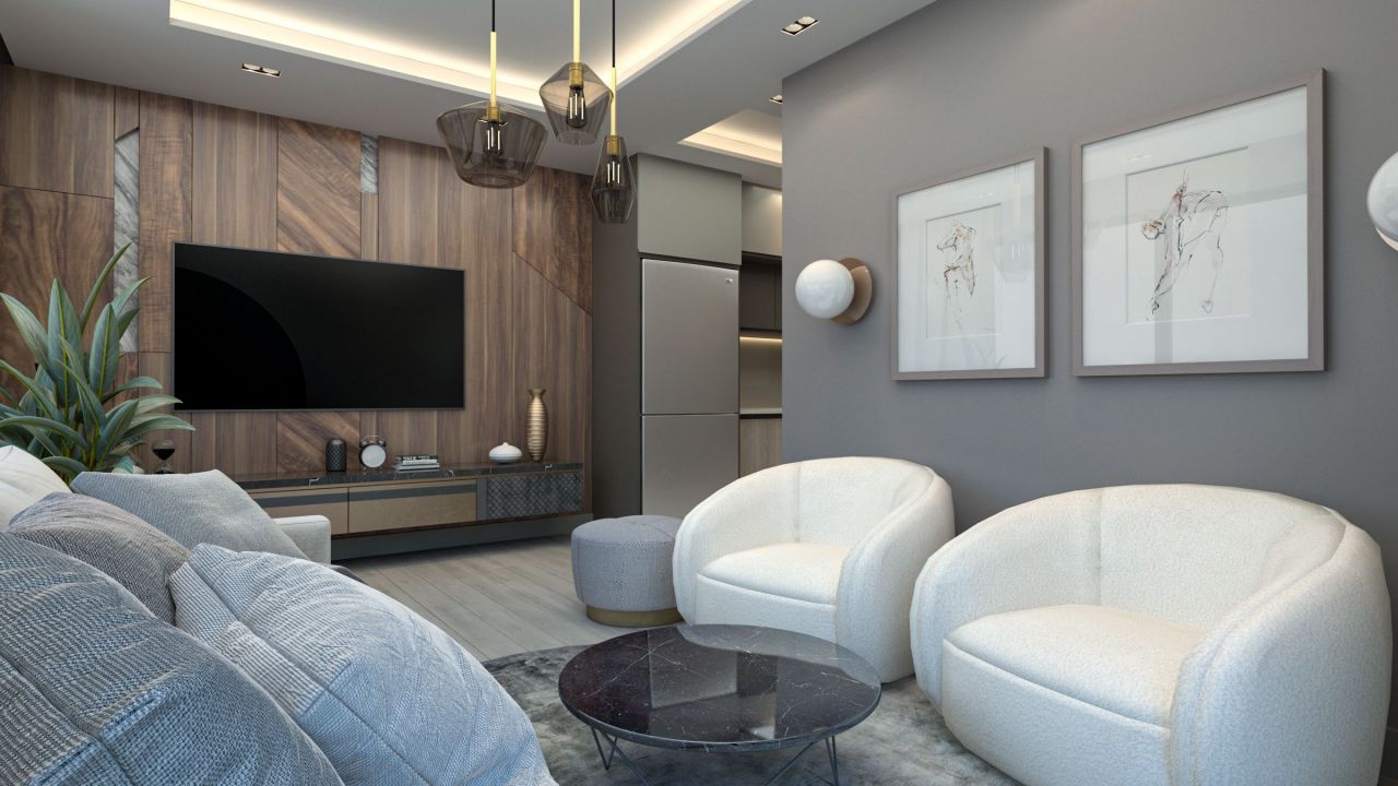 Квартира в Мерсине, Турция, 45 м² - фото 9