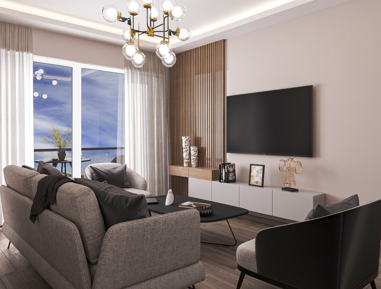 Квартира в Мерсине, Турция, 78 м² - фото 4