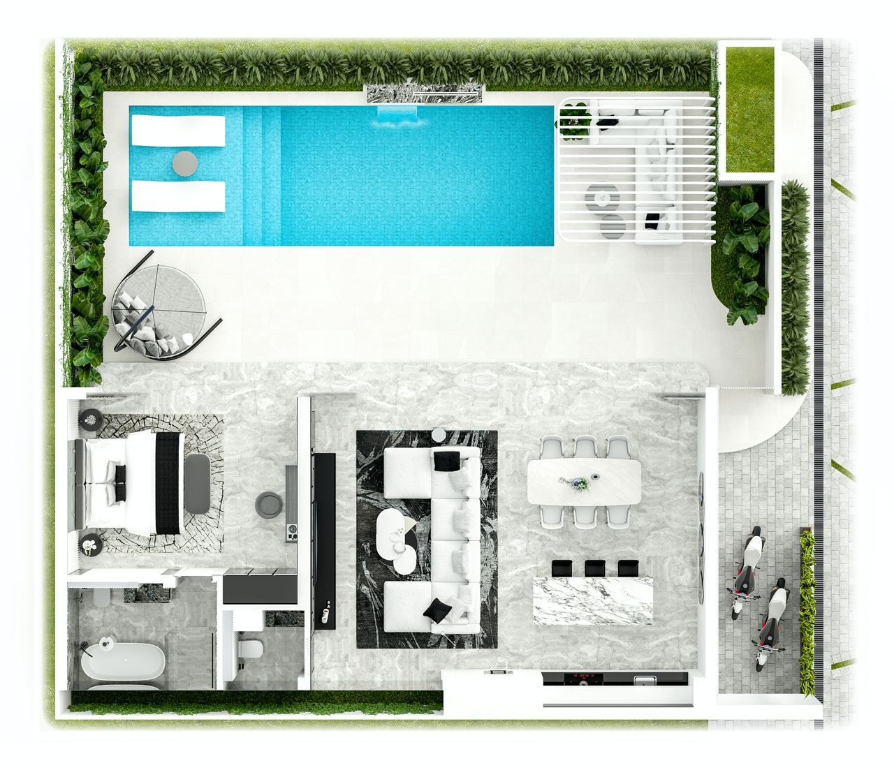 Вилла в Буките, Индонезия, 85 м² - фото 1