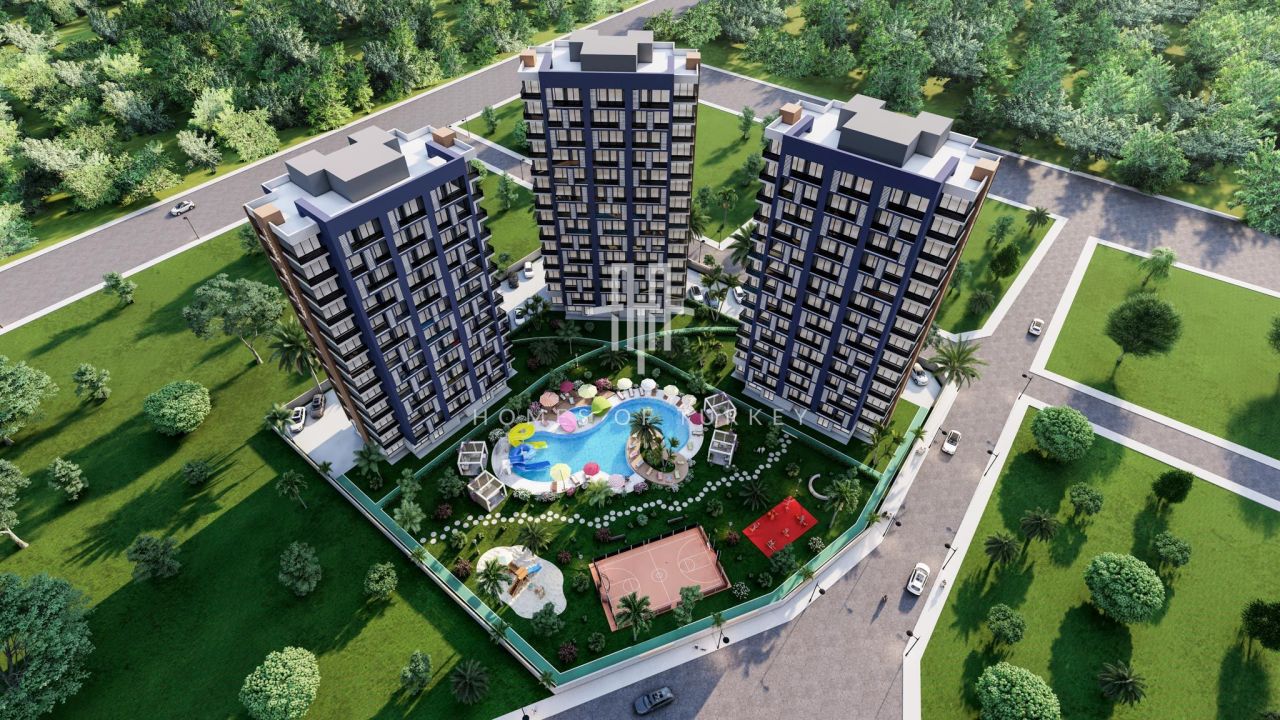 Апартаменты в Мерсине, Турция, 60 м² - фото 1