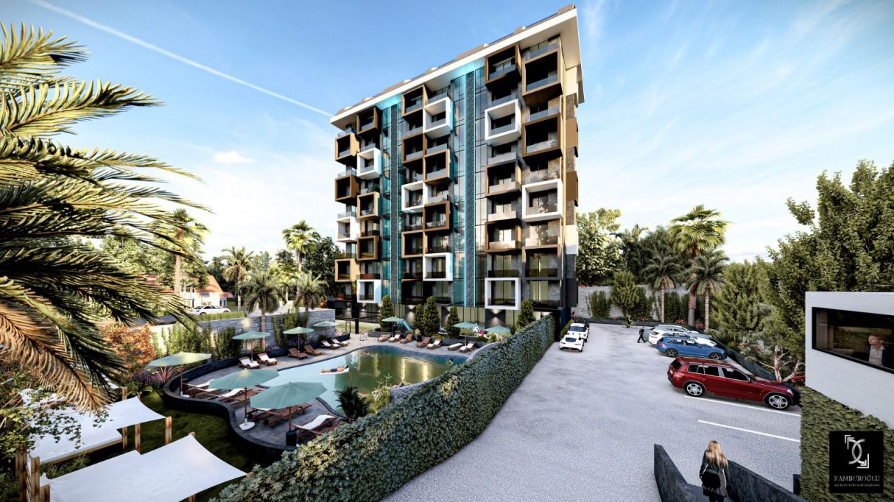 Квартира в Алании, Турция, 80 м² - фото 1