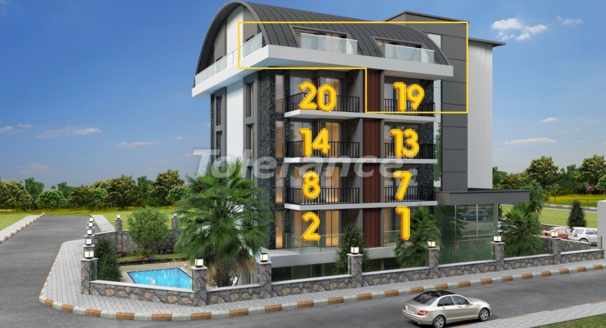 Апартаменты в Алании, Турция, 1 450 м² - фото 5