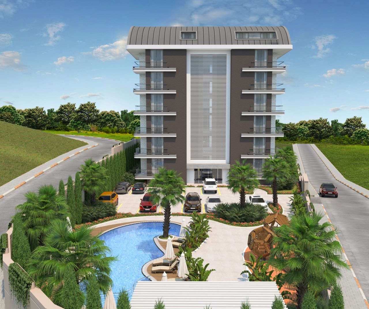 Квартира в Алании, Турция, 52 м² - фото 1