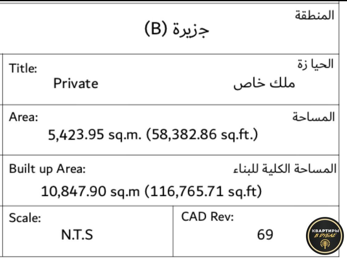 Земля в Дубае, ОАЭ, 10 847 м² - фото 3
