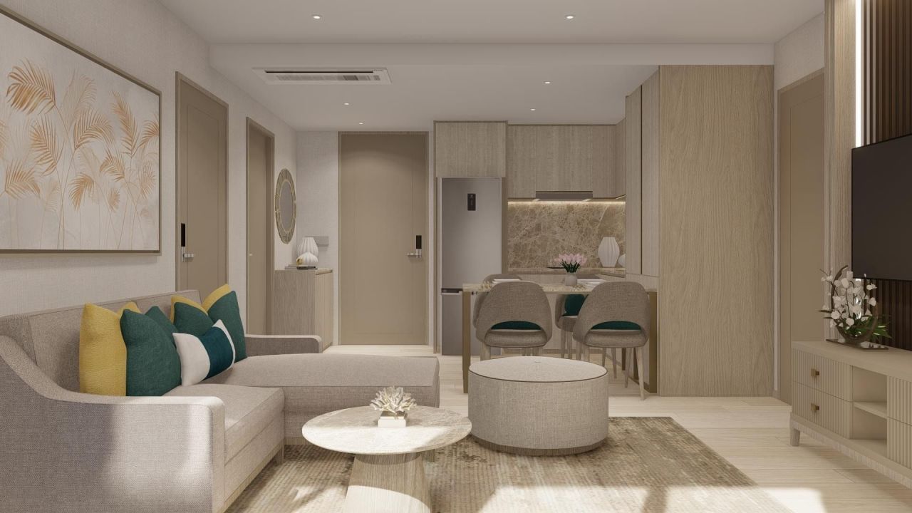 Апартаменты на острове Пхукет, Таиланд, 72 м² - фото 11