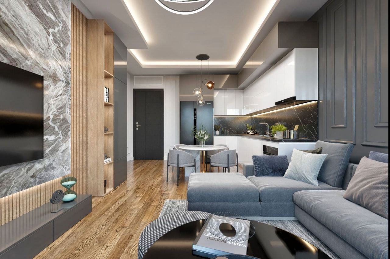 Апартаменты в Алании, Турция, 76 м² - фото 15