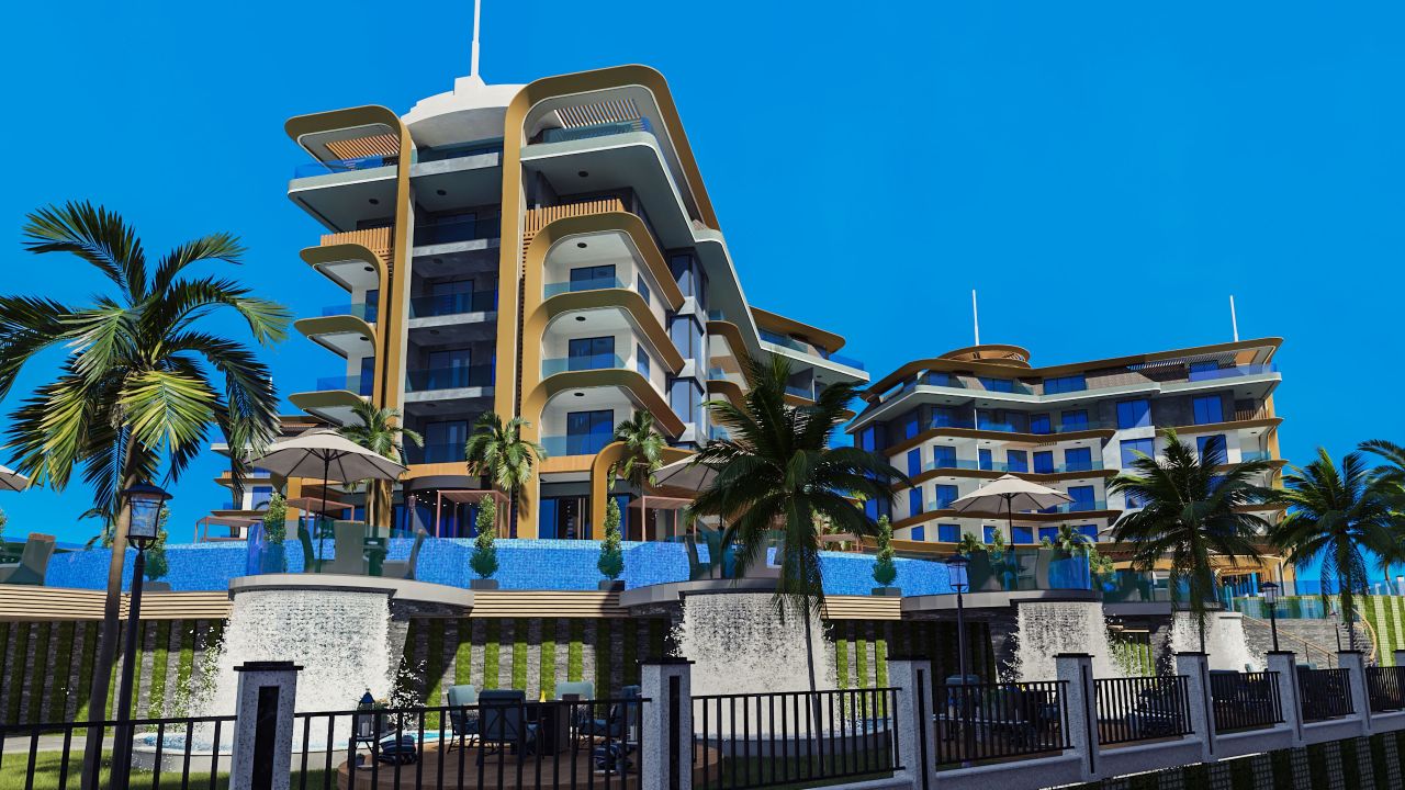 Апартаменты в Кестеле, Турция, 120 м² - фото 6