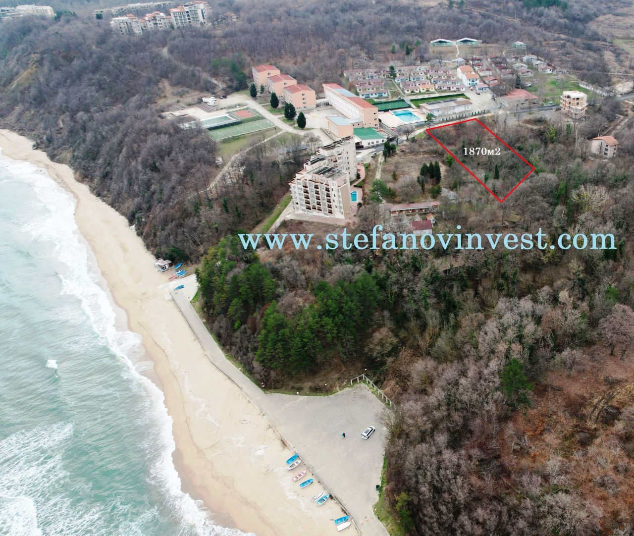 Земля в Обзоре, Болгария, 1 872 м² - фото 2