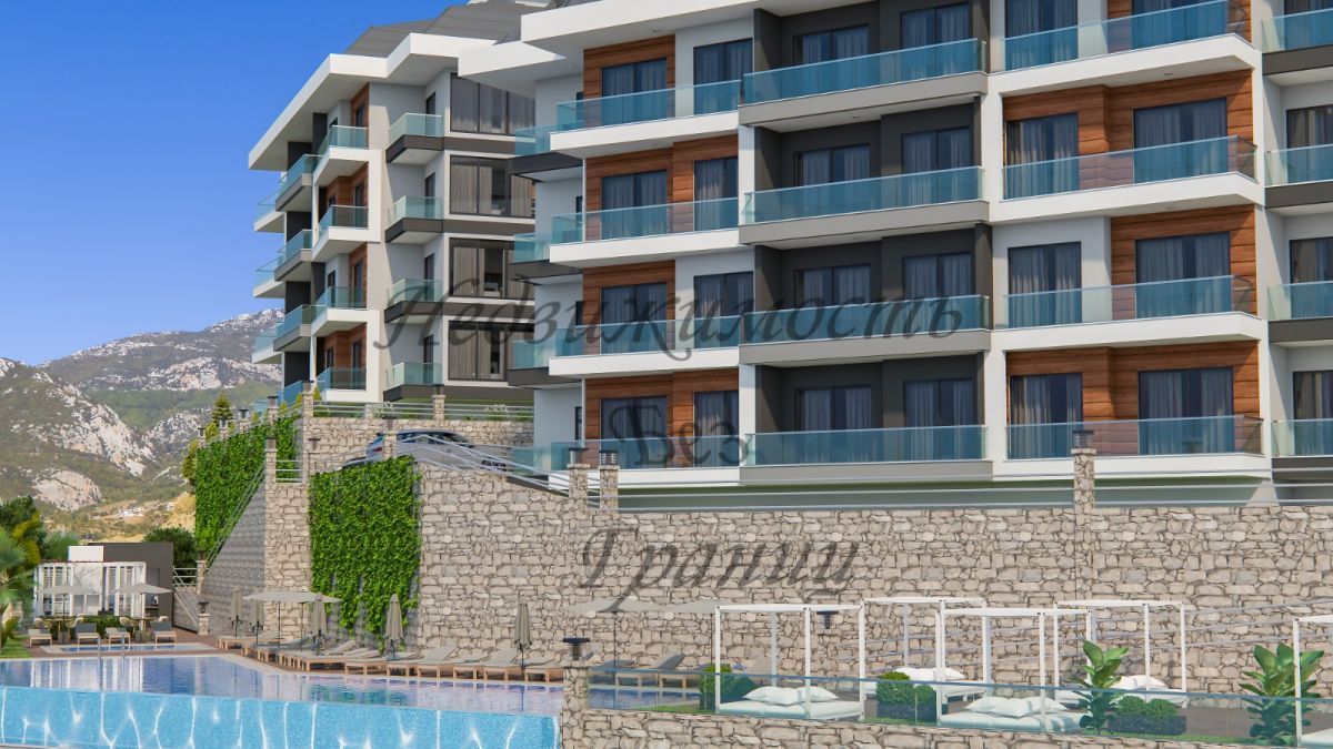 Апартаменты в Алании, Турция, 63 м² - фото 1