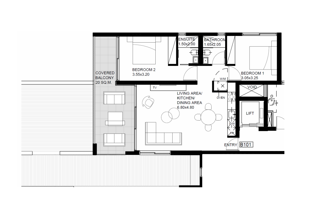 Апартаменты в Лимасоле, Кипр, 126 м² - фото 5