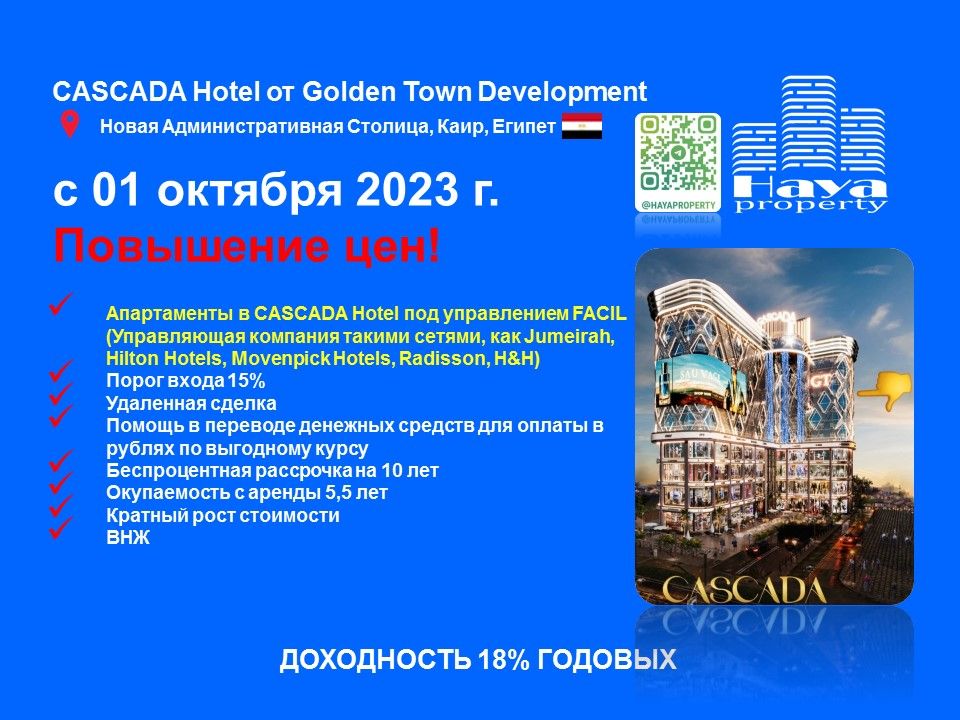 Отель, гостиница в Каире, Египет, 38 м² - фото 1
