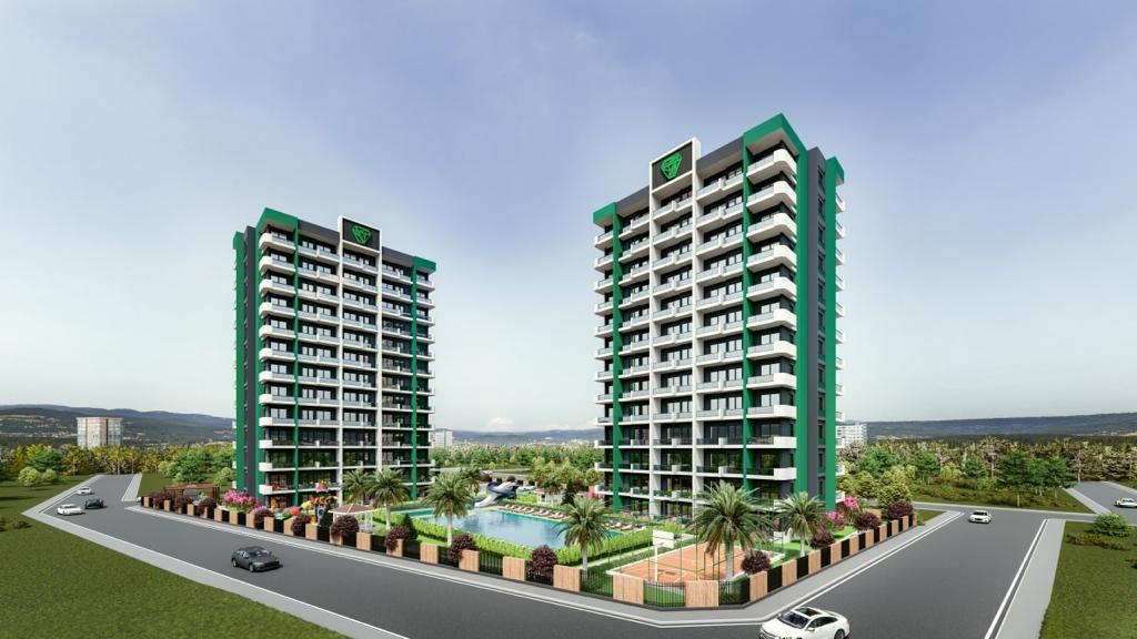 Квартира в Мерсине, Турция, 62 м² - фото 1