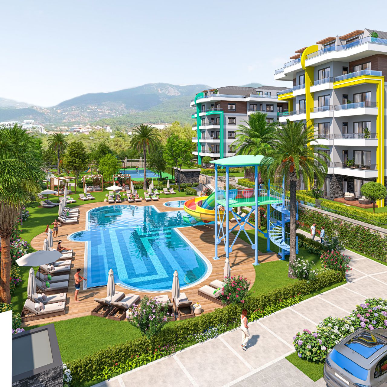 Квартира в Алании, Турция, 55 м² - фото 1