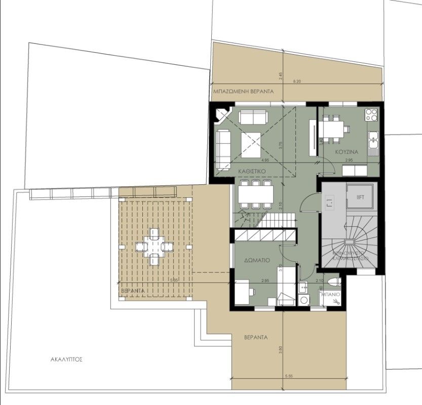 Мезонет в Салониках, Греция, 140 м² - фото 4