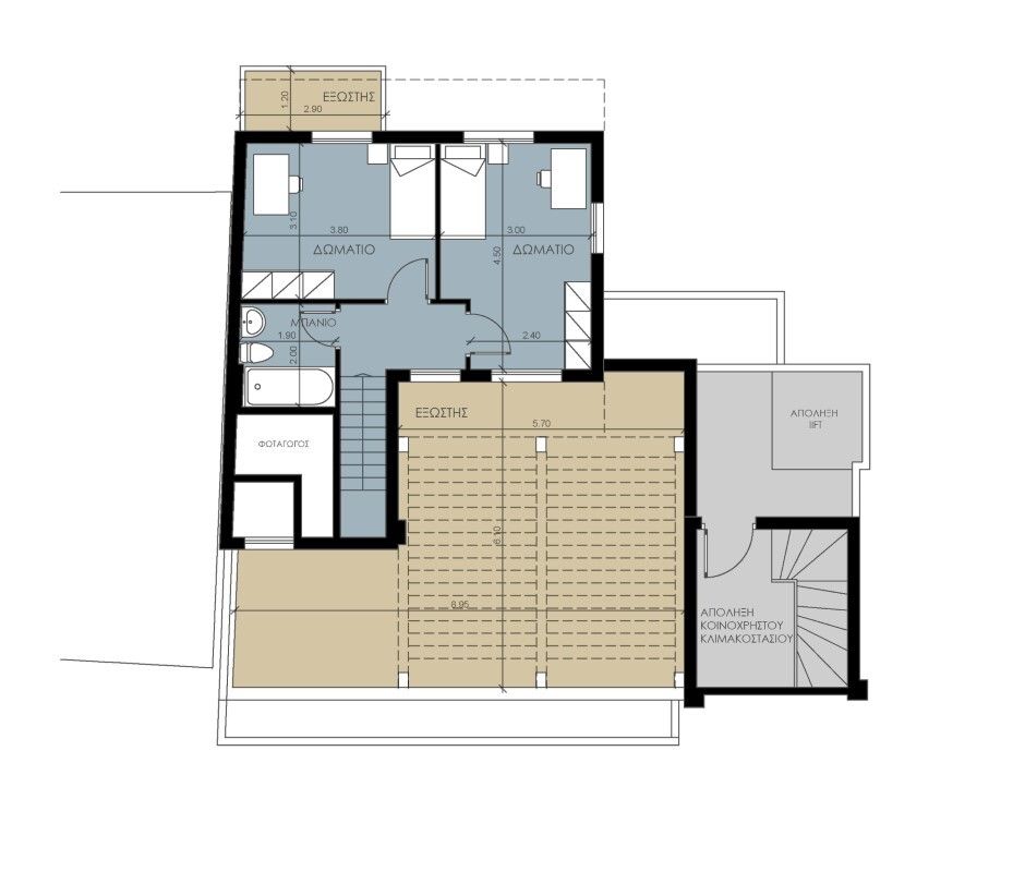 Мезонет в Салониках, Греция, 145 м² - фото 4