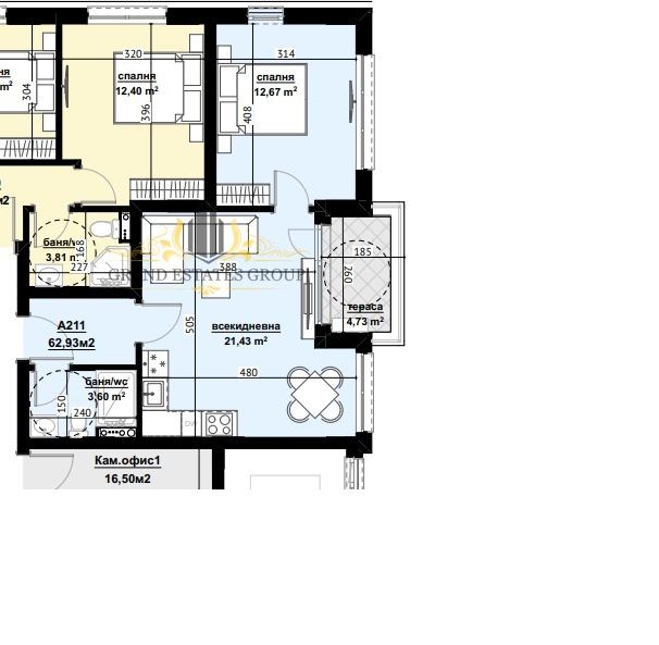 Апартаменты в Бургасе, Болгария, 61 м² - фото 8