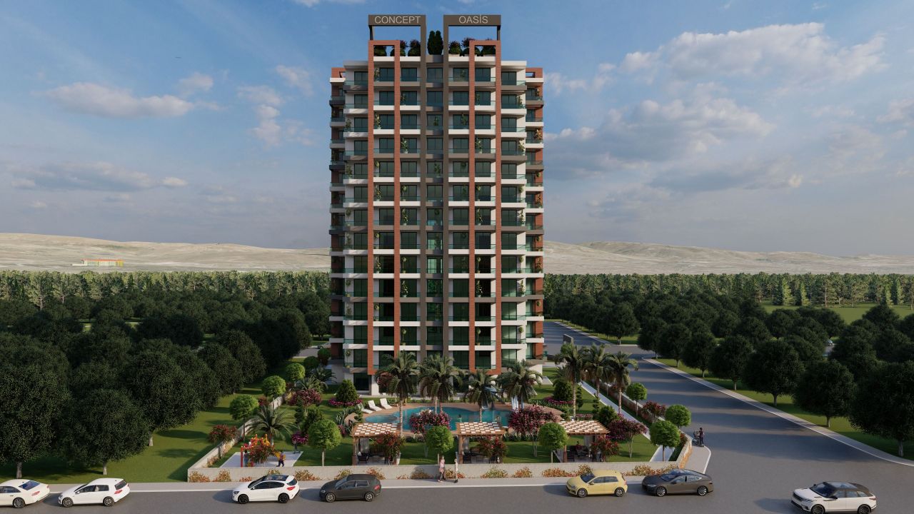 Квартира в Мерсине, Турция, 33 м² - фото 1