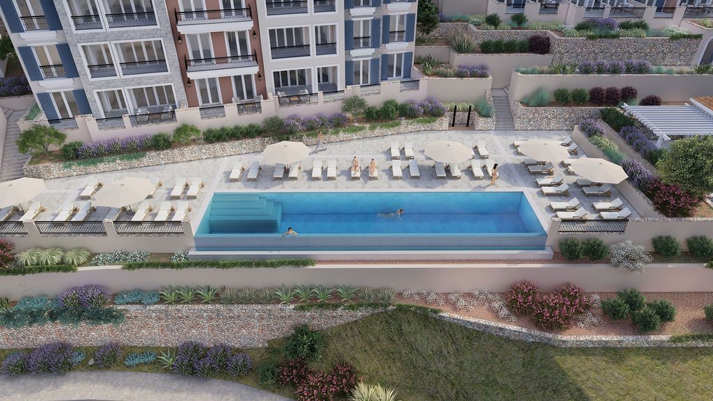 Апартаменты на полуострове Луштица, Черногория, 95 м² - фото 1