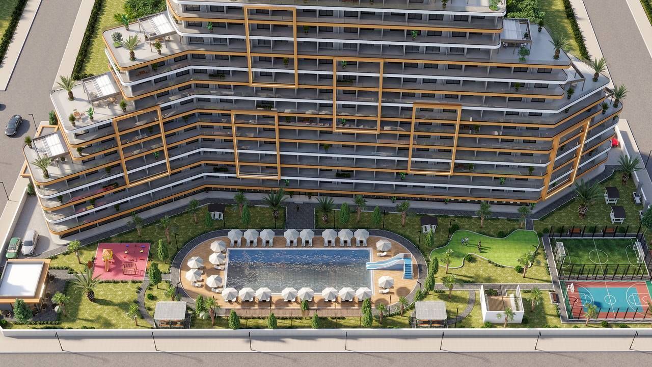 Квартира в Мерсине, Турция, 65 м² - фото 1